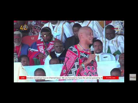 Greeting His Majesty King Mswati III of Eswatini