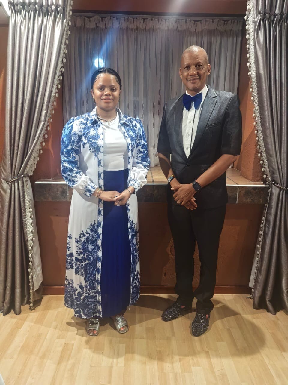 Pictured left to right: HRH Principal Princess Sikhanyiso and Bishop KC Harrington