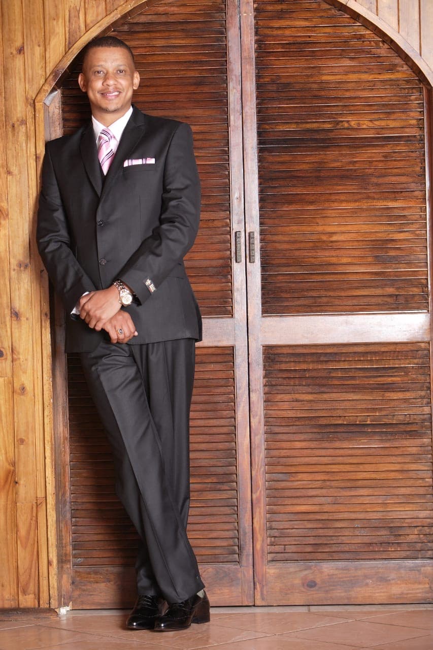 Bishop Keith Harrington with ministry leaders